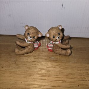 Adorable Brown Bear Figurines